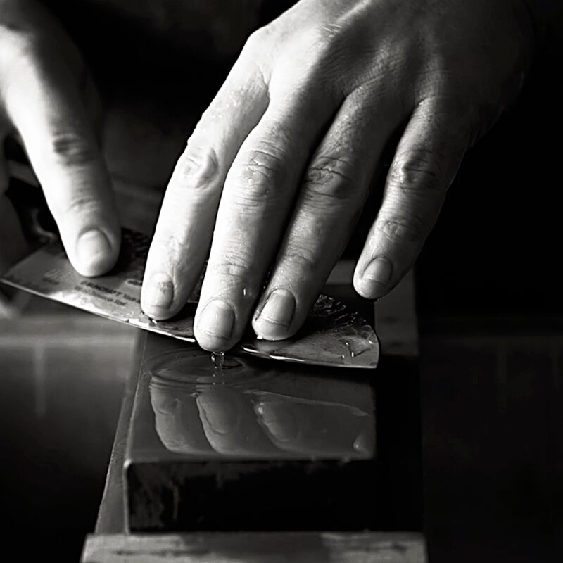 Traditional slibesten, 220 grit