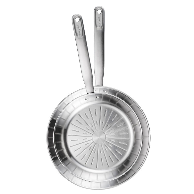 Fiskars All Steel Pure stegepannesæt, 24+28 cm