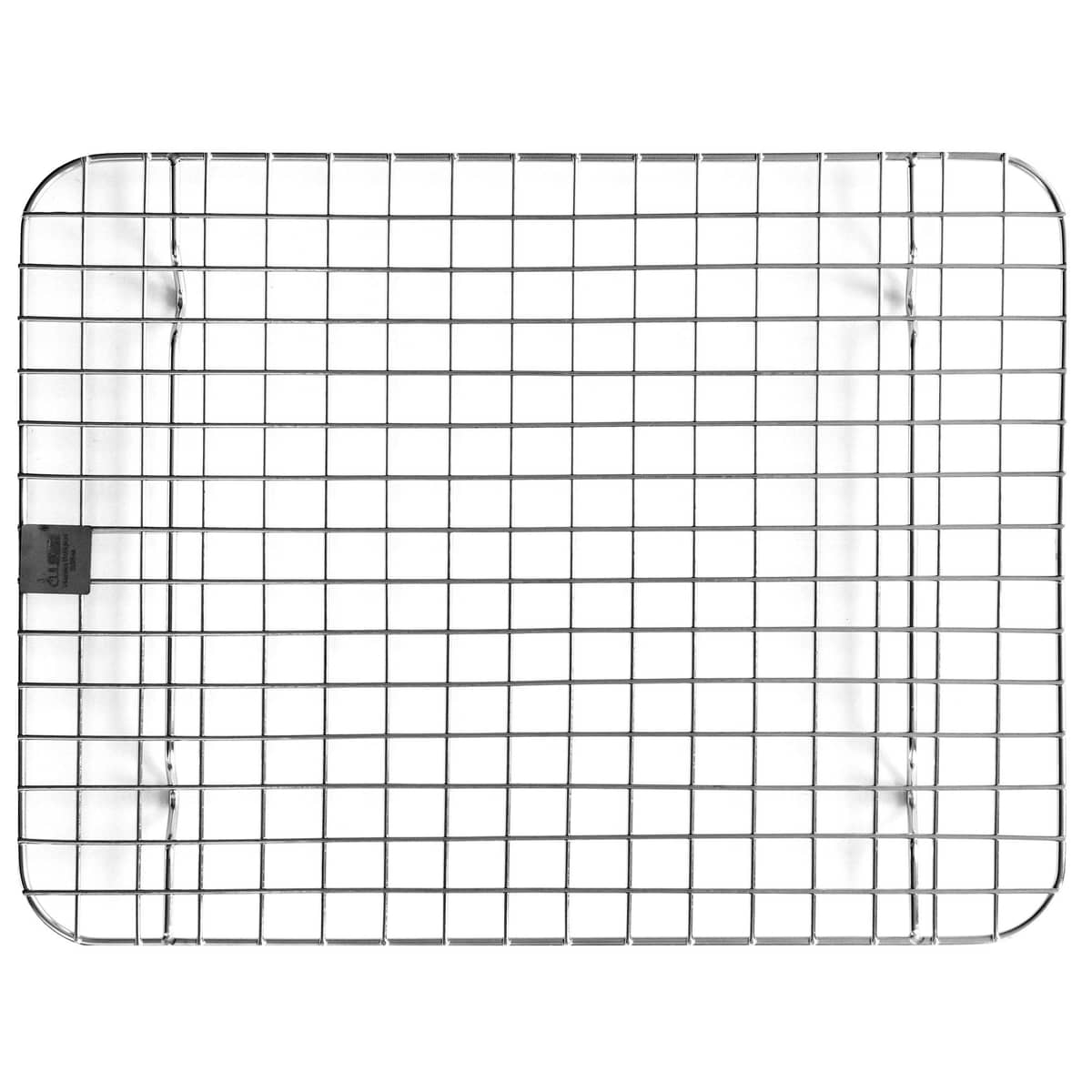 Gastro-bakke og rist 31,5 x 24,5 x 2,5 cm, rustfrit stål