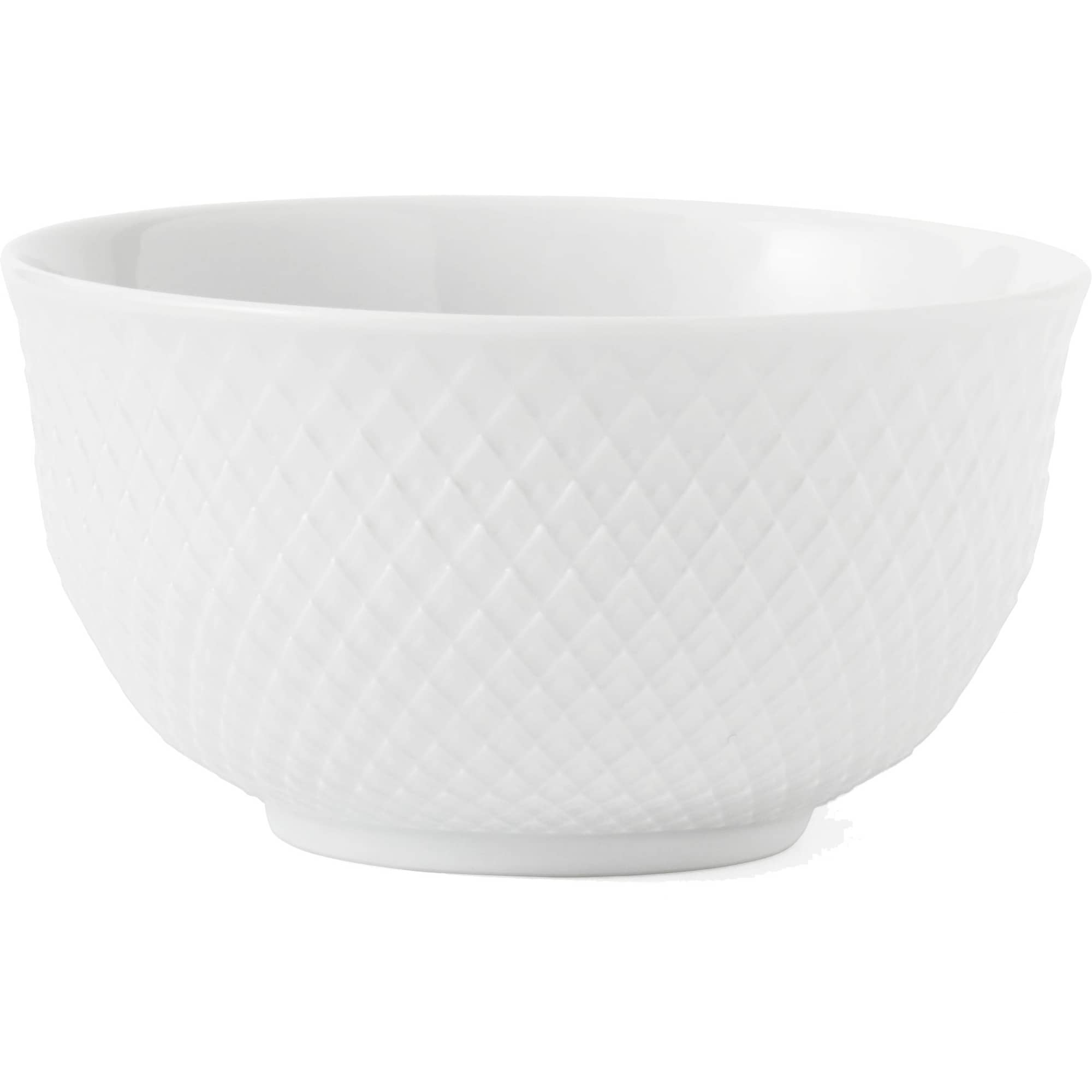 Produktfoto för Lyngby Porcelæn Rhombe Skål 50 cl Vit