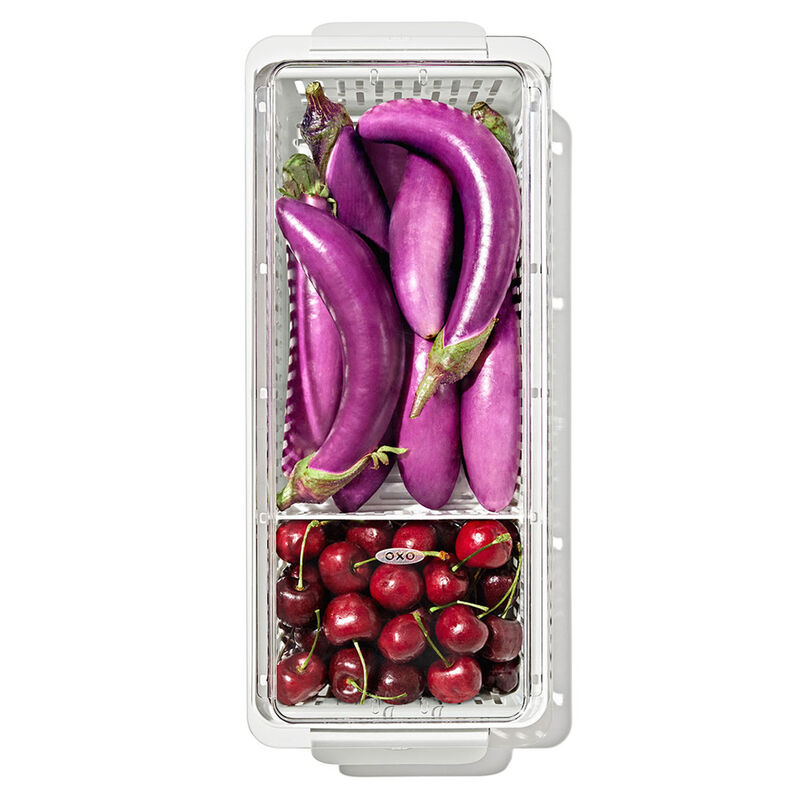 OXO-Produce Saver vihannesastia (pitkä)