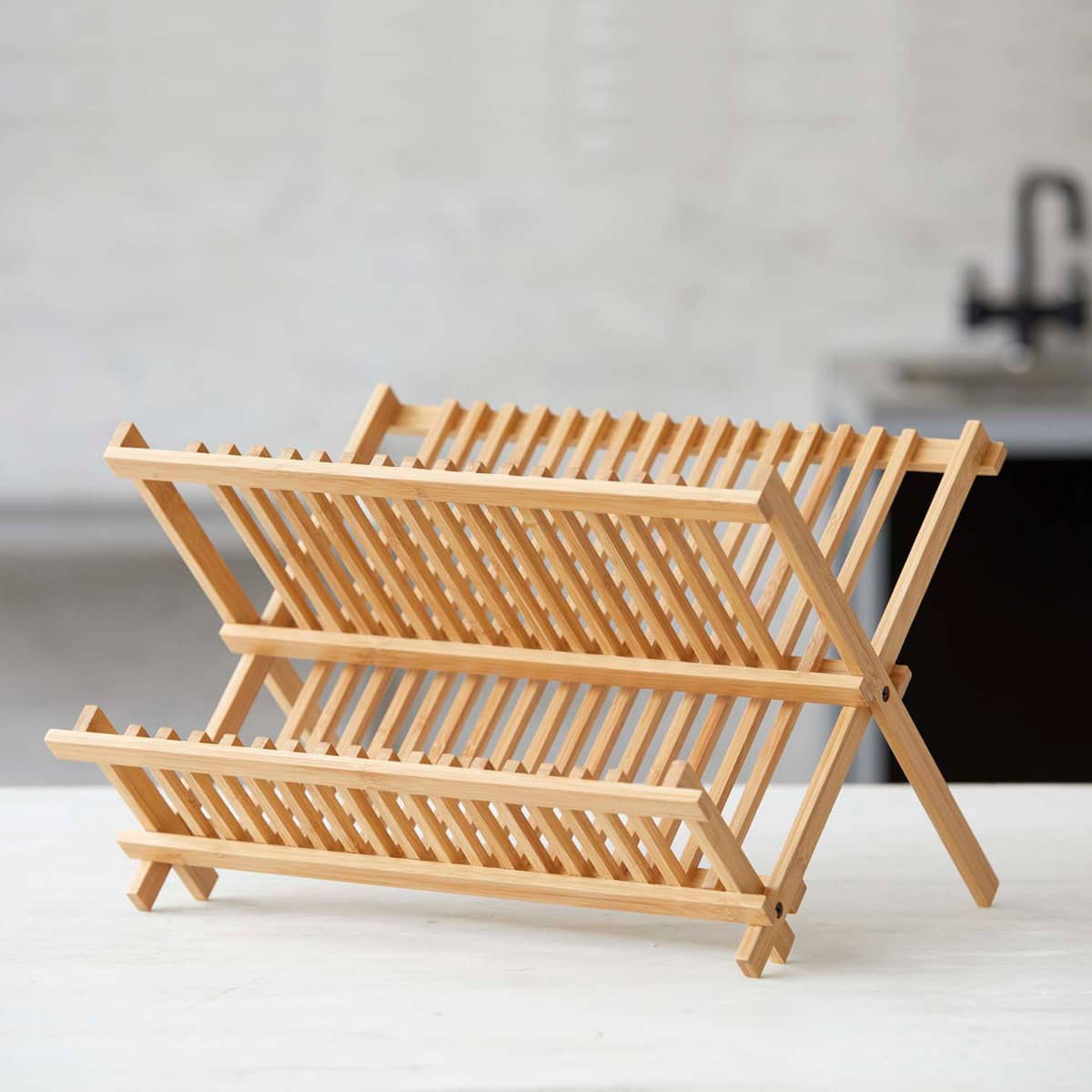 Diskställ 42 x 35 Bambu
