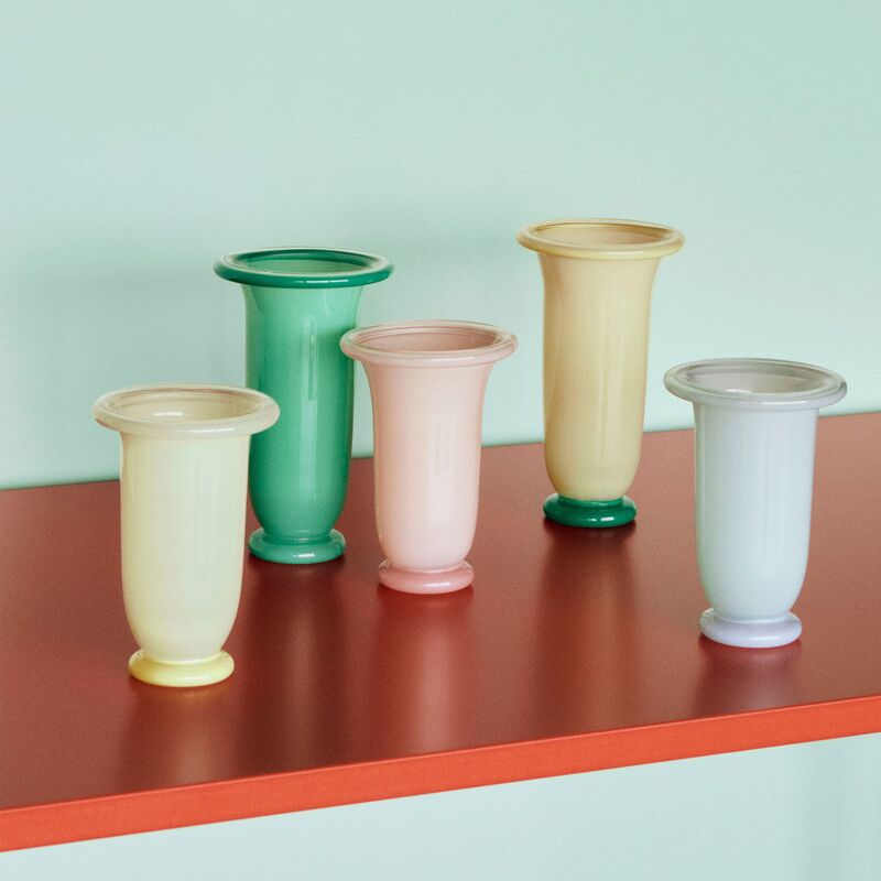 Empire (medium) maljakko, lime yellow