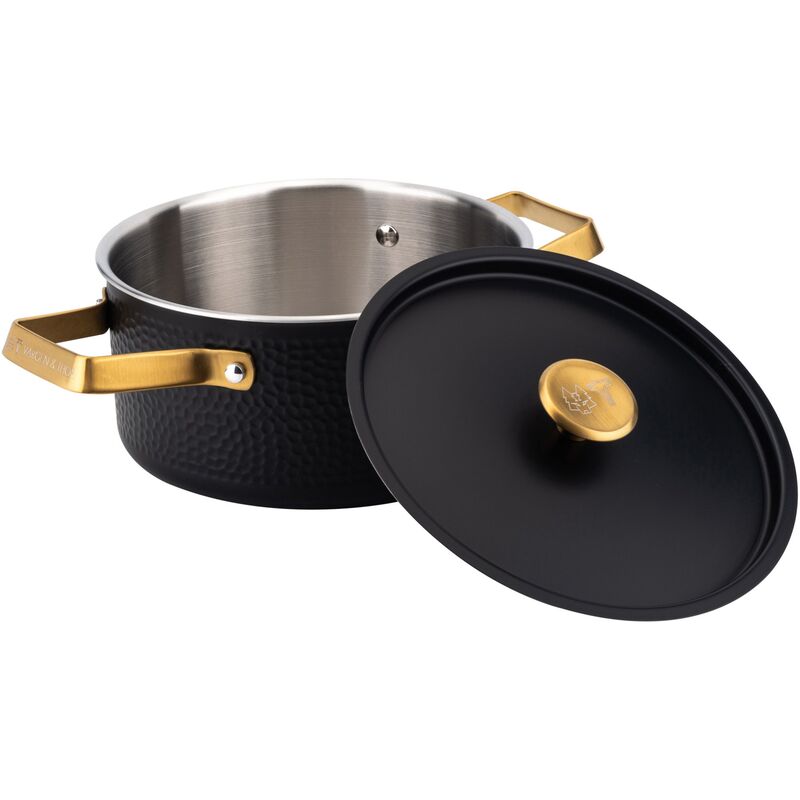 Mandus gryte 2,8 liter, matt svart