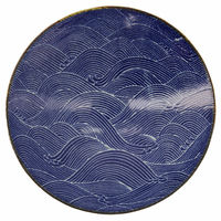 Seigaiha Blue skål 24,5 cm