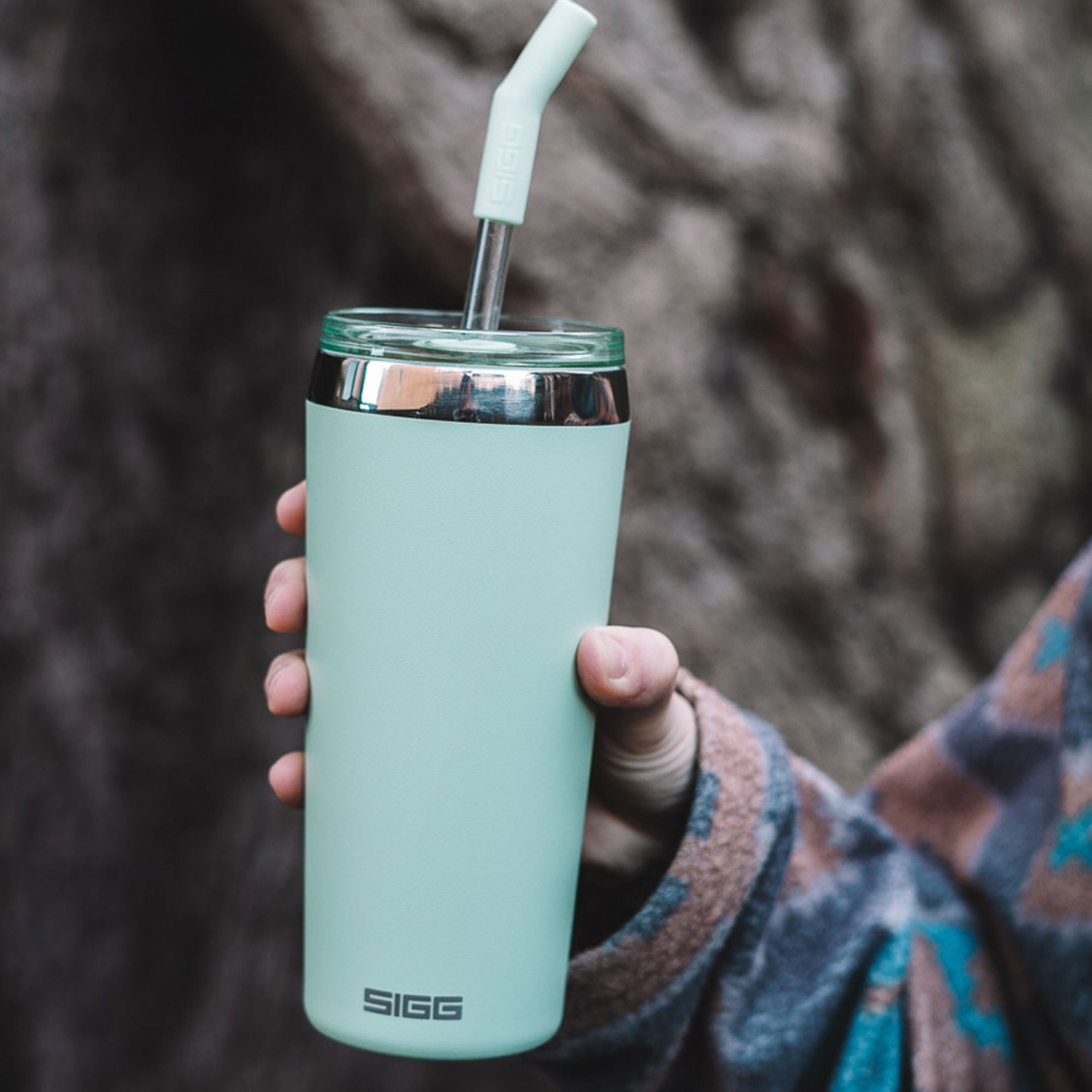 SIGG Helia termokop 0,6 liter, milky green