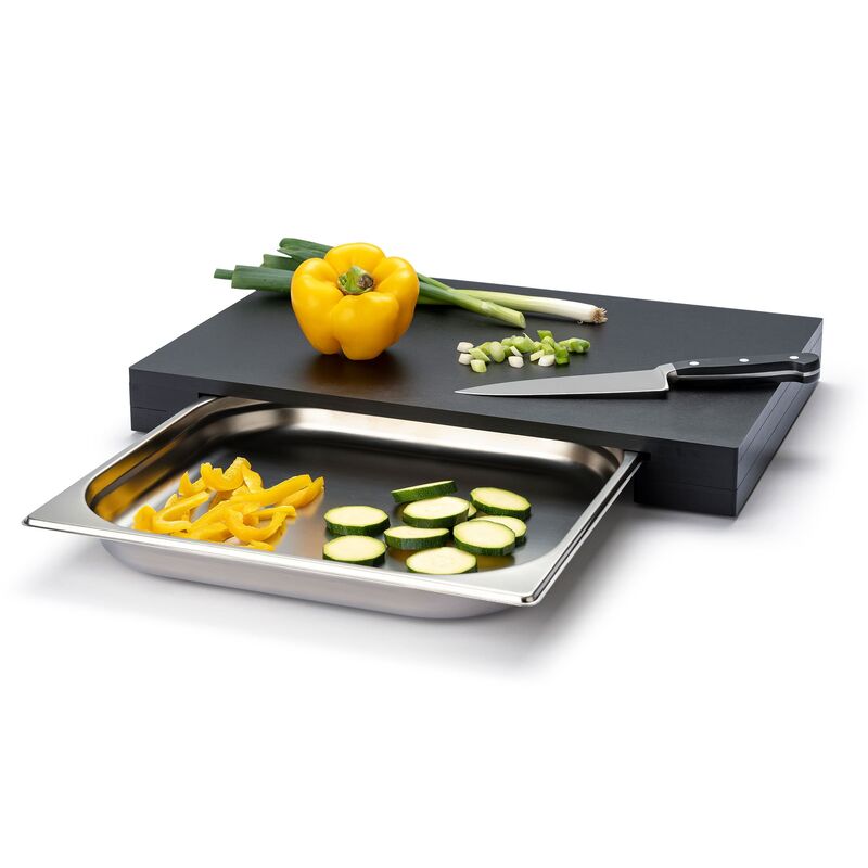 Skærebræt med skuffe 48x32,5 cm, Duracore