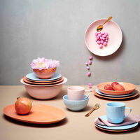 Confetti pastalautanen 23 cm, candyfloss