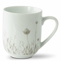 Linen krus 35 cl, hørblomst