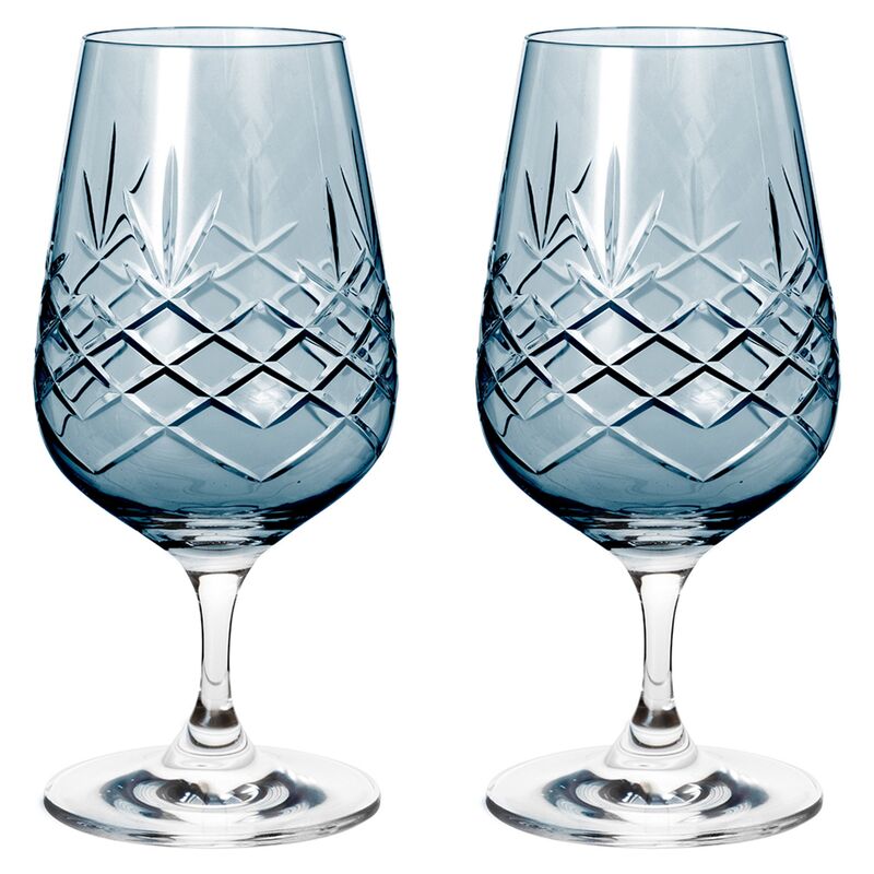 Crispy Mate Ølglas Sapphire 2 stk.