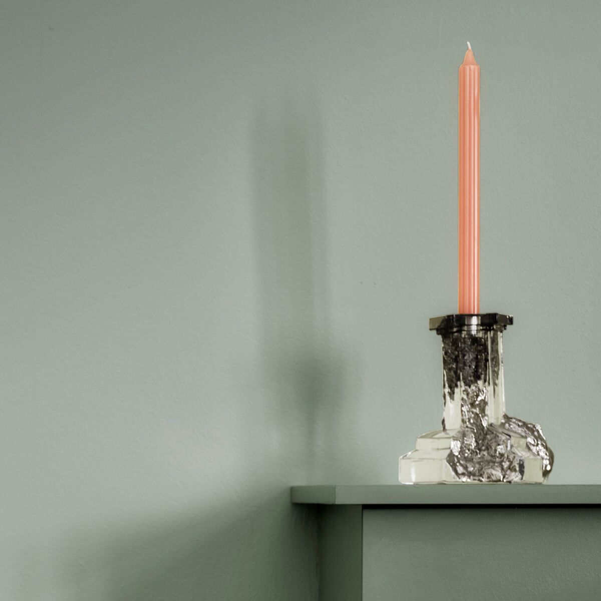Rocky Baroque kynttilänjalka 175 mm, glossy glaze