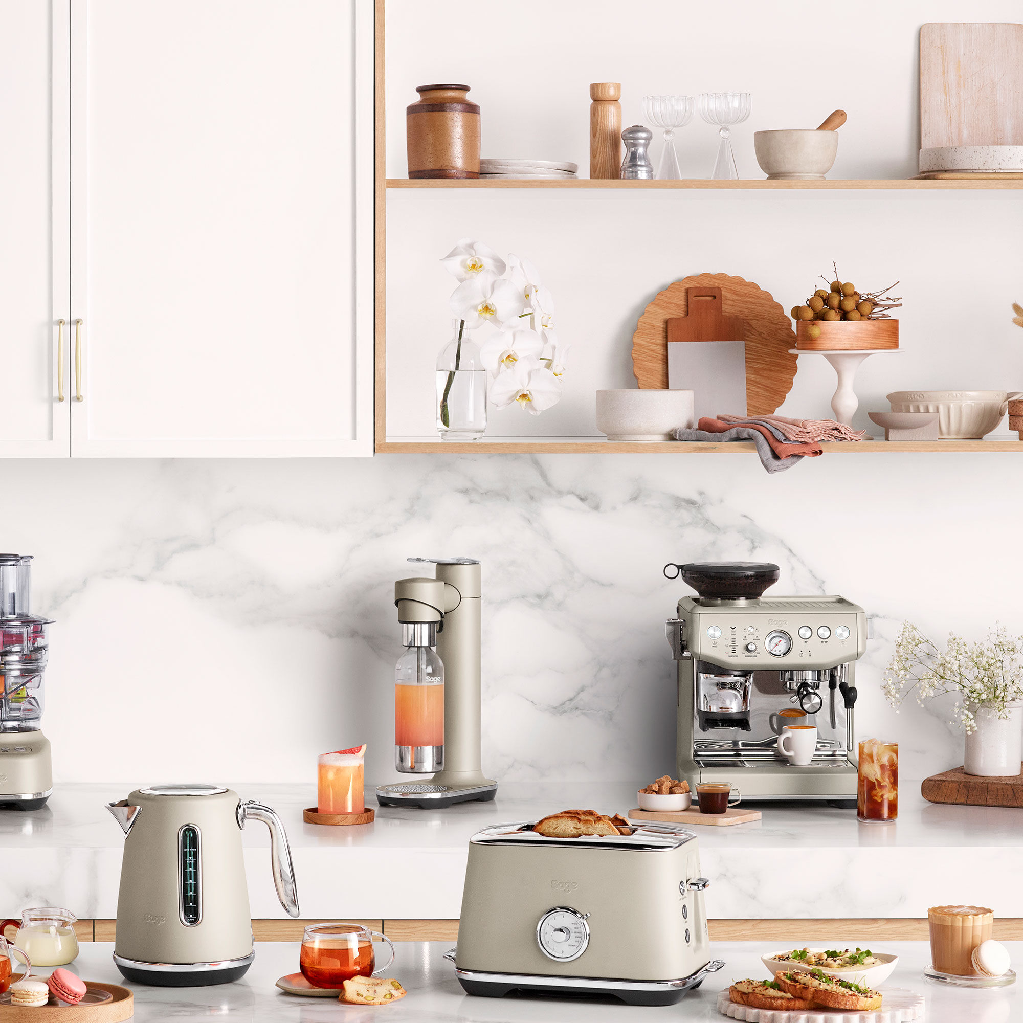 SCA800ALM InFizz Fusion kolsyremaskin, almond nougat