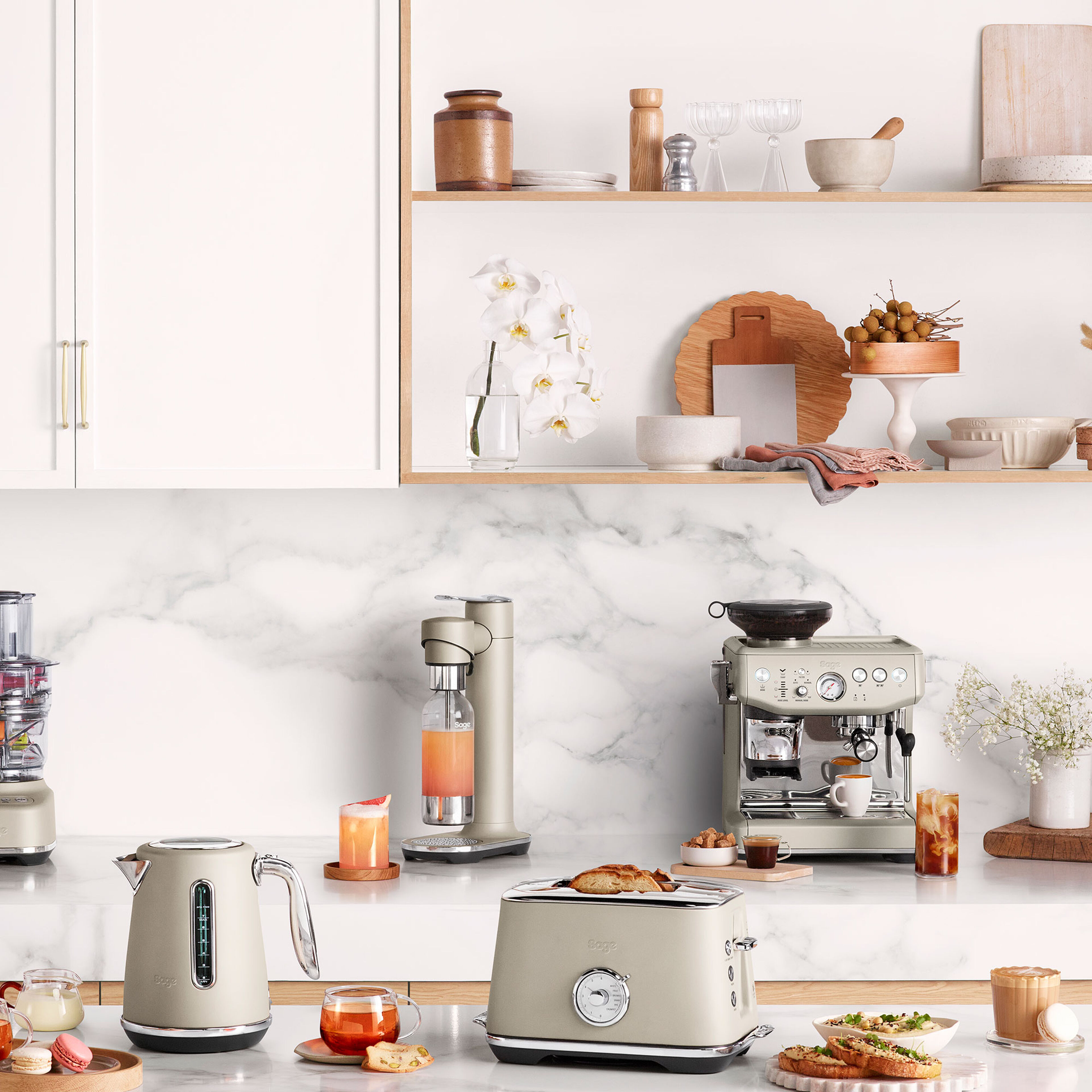 SCA800ALM InFizz Fusion kolsyremaskin, almond nougat