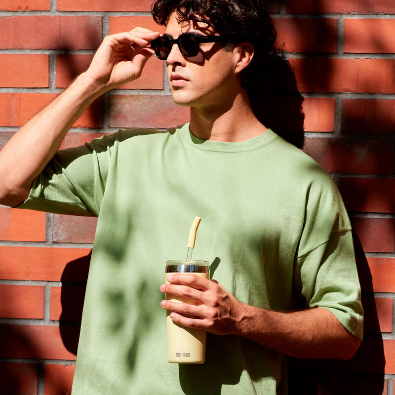 SIGG Helia termokop 0,6 liter, optimistic yellow