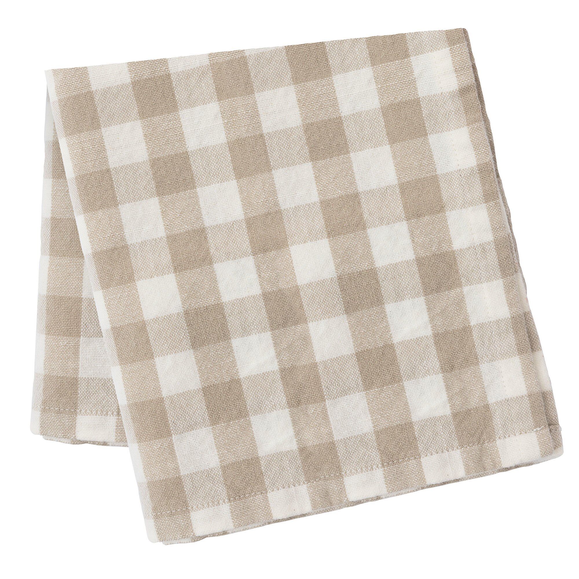 Ruta bordsduk 145x340 cm, beige/vit