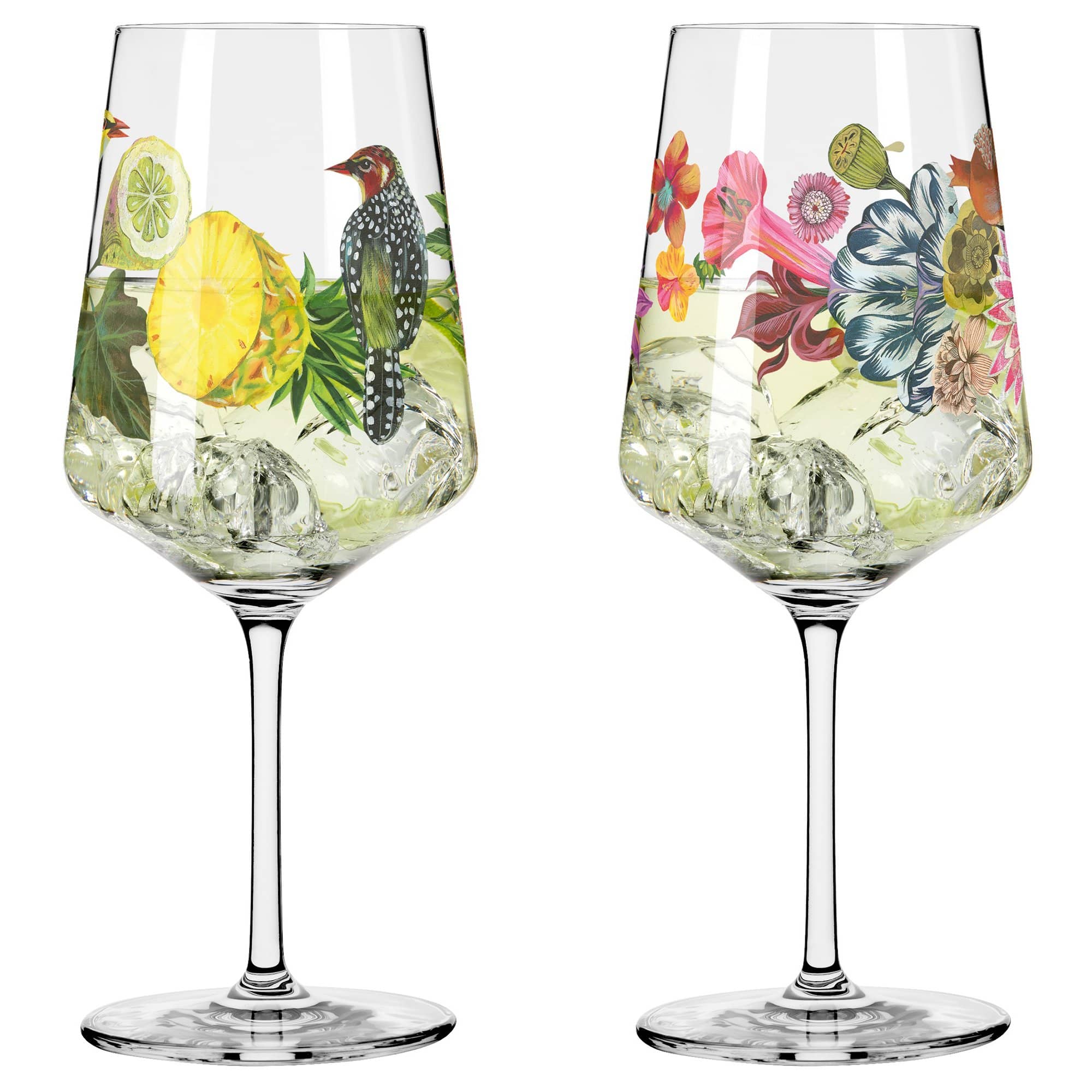 Sommertau Hugo vinglass, 2 stk