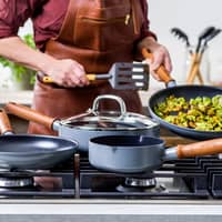 Mayflower Pro kastrull- och stekpanneset 4+4 delar