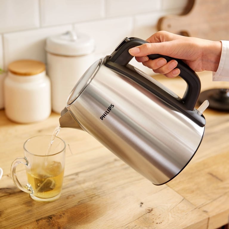 HD9351/90 Viva Collection elkedel, 1,7 liter, rustfrit stål