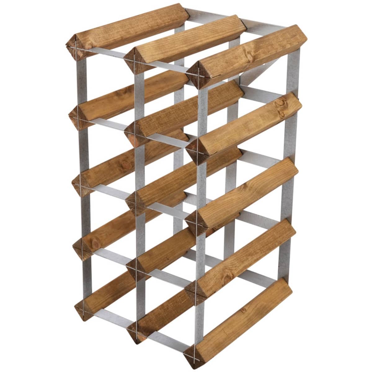 Vinreol Saml-Selv Lys Eg 12 flasker