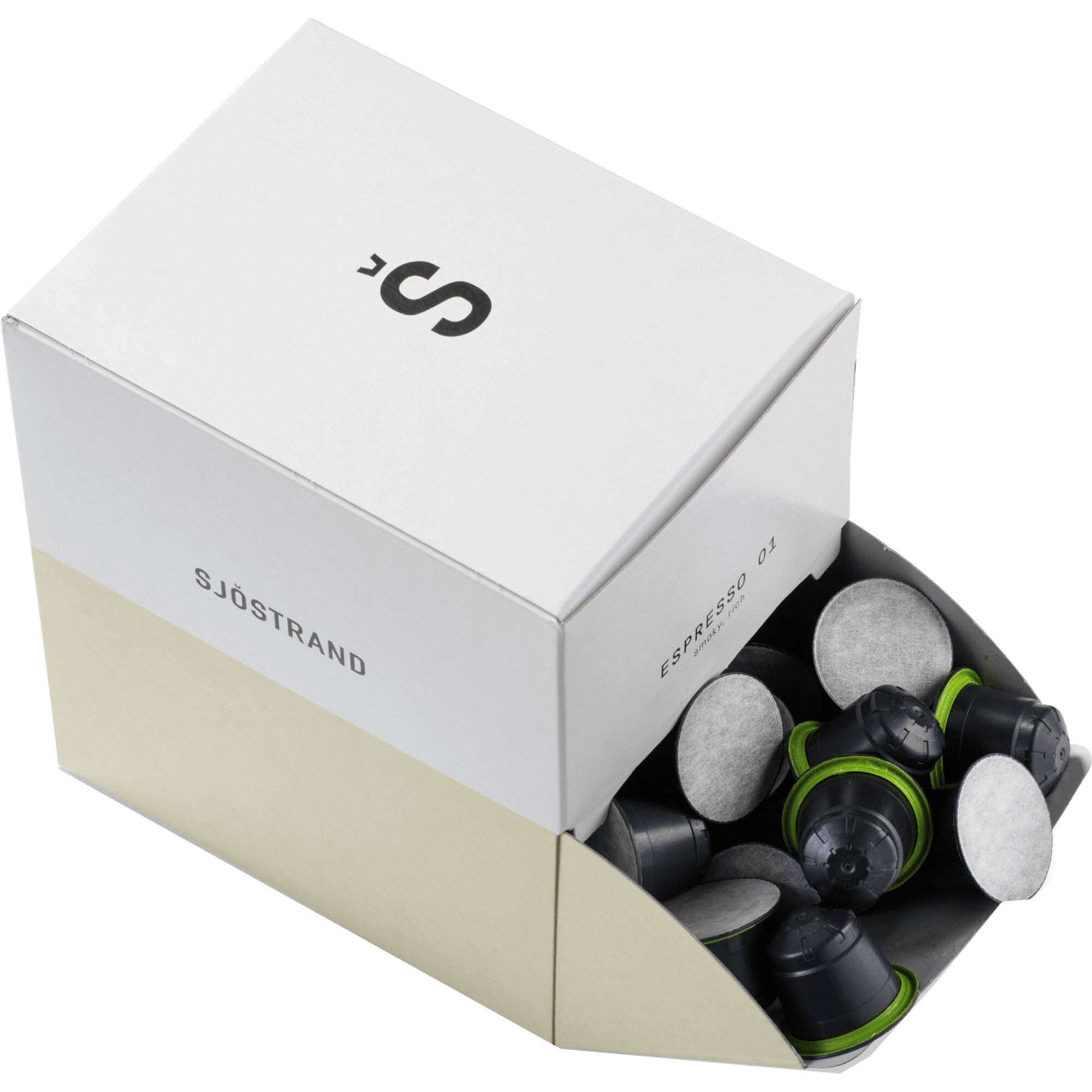 Alternativ bild 1 för Sjöstrand Sjöstrand N°1 Espresso Kaplsar, 100-pack