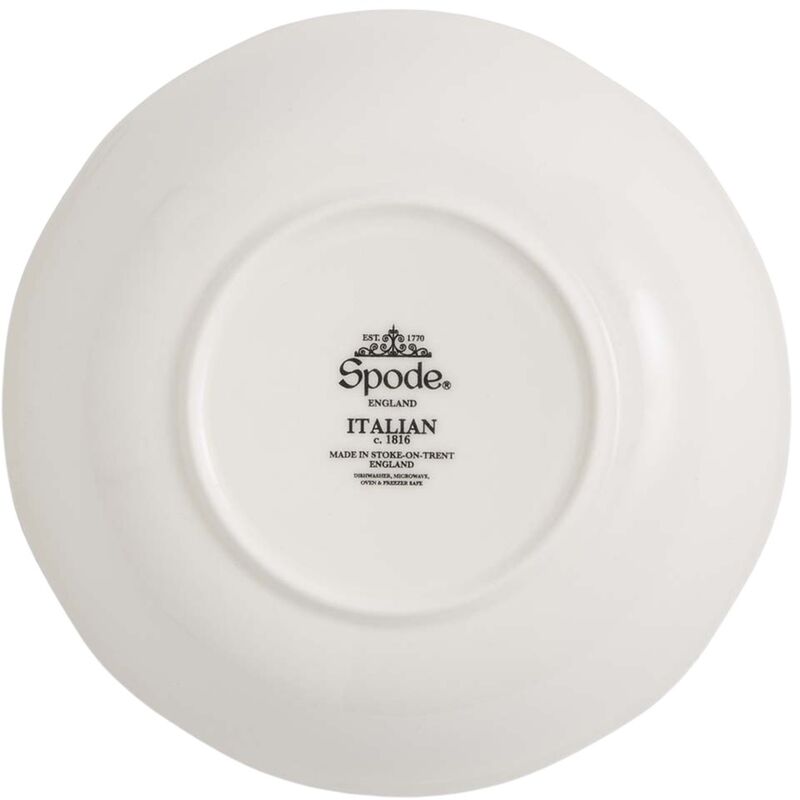 Heritage Green Italian skål 15 cm, grön/vit