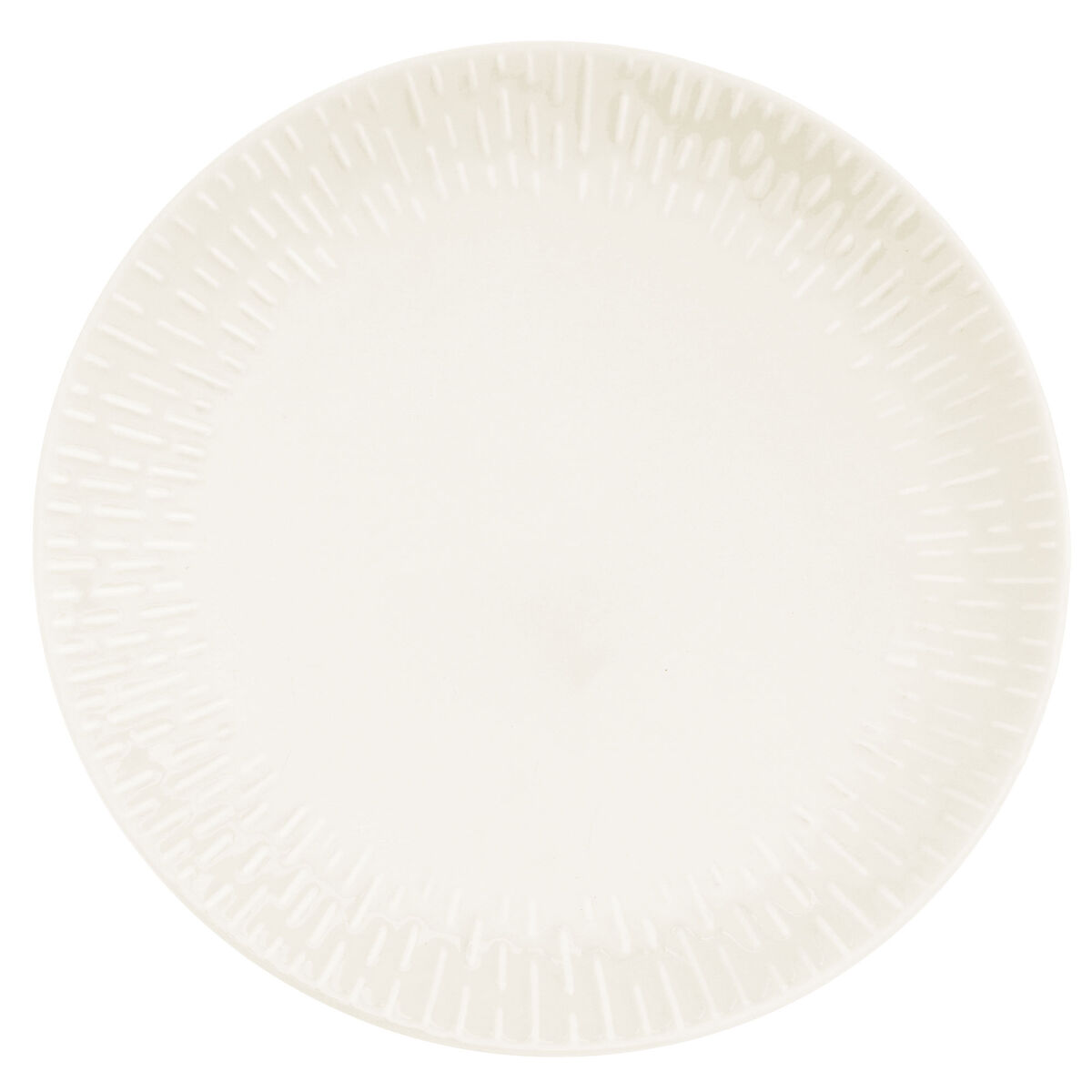 Confetti middagstallerken 27,5 cm, vanilla