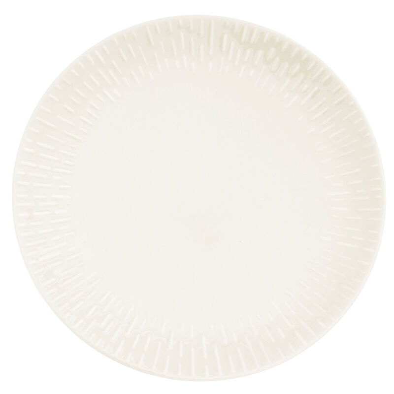 Confetti middagstallerken 27,5 cm, vanilla