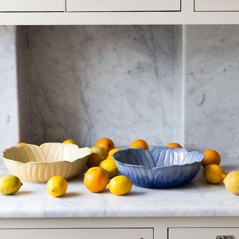 Byon Poppy L kulho, sininen