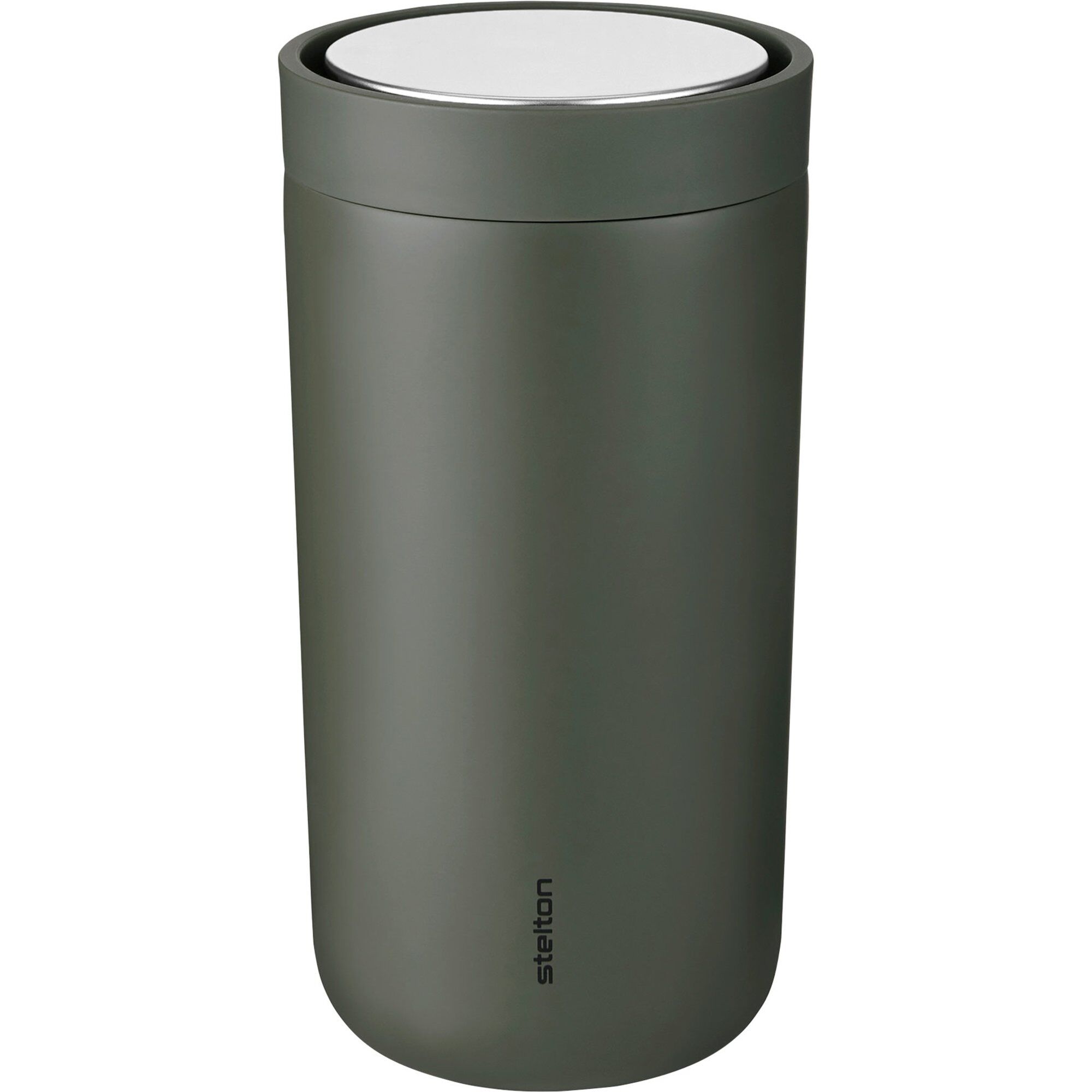 Stelton To Go Click Termokop 0,2 liter, stål, soft dark forest