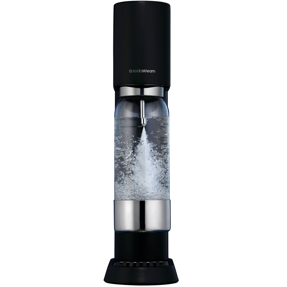 Ensō hiilihapotuslaite pullolla, mattamusta