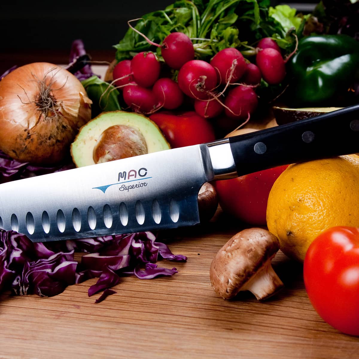 Superior Japansk kokkekniv/Santoku