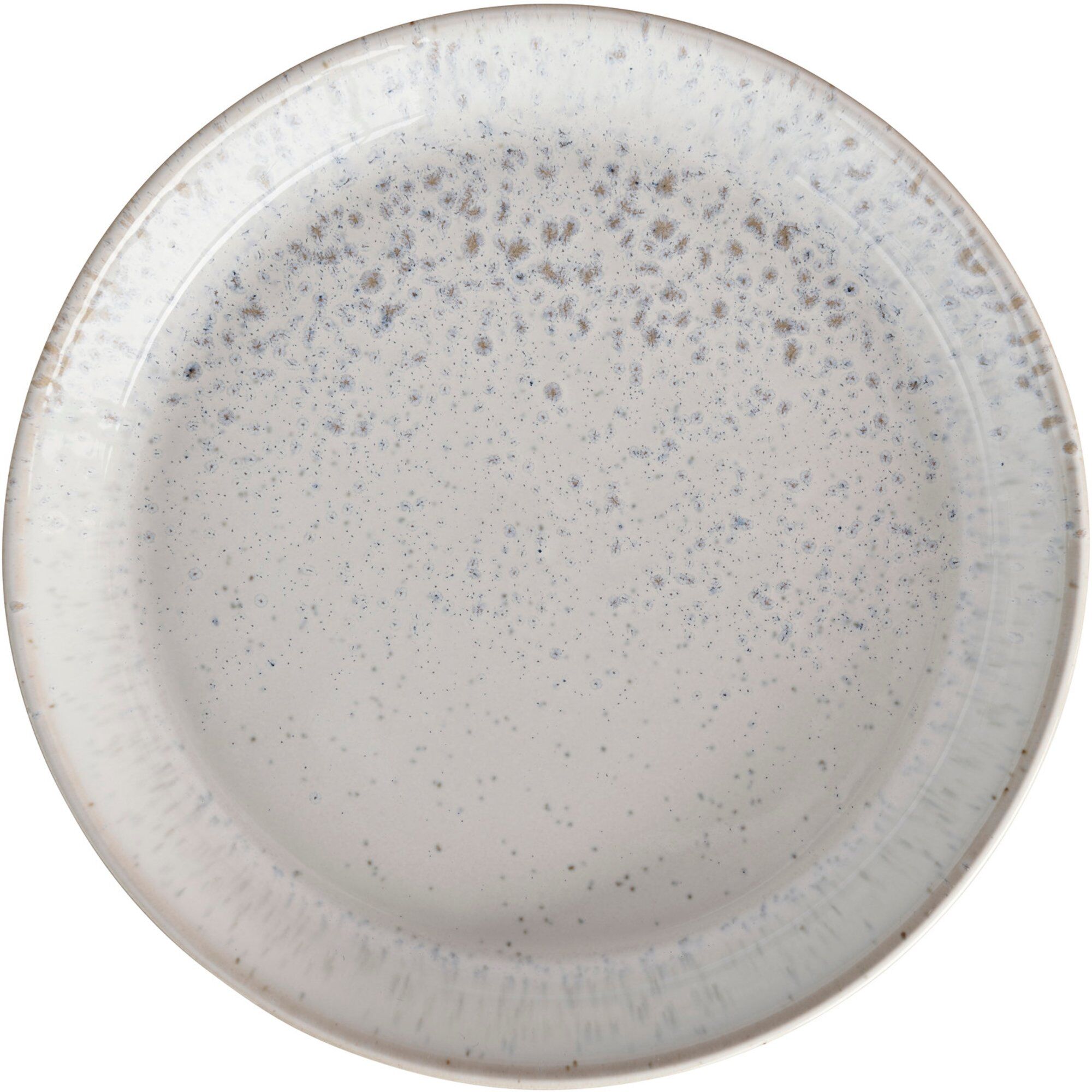 Alternativ bild 1 för Denby Kiln tallrik liten, vit/grå