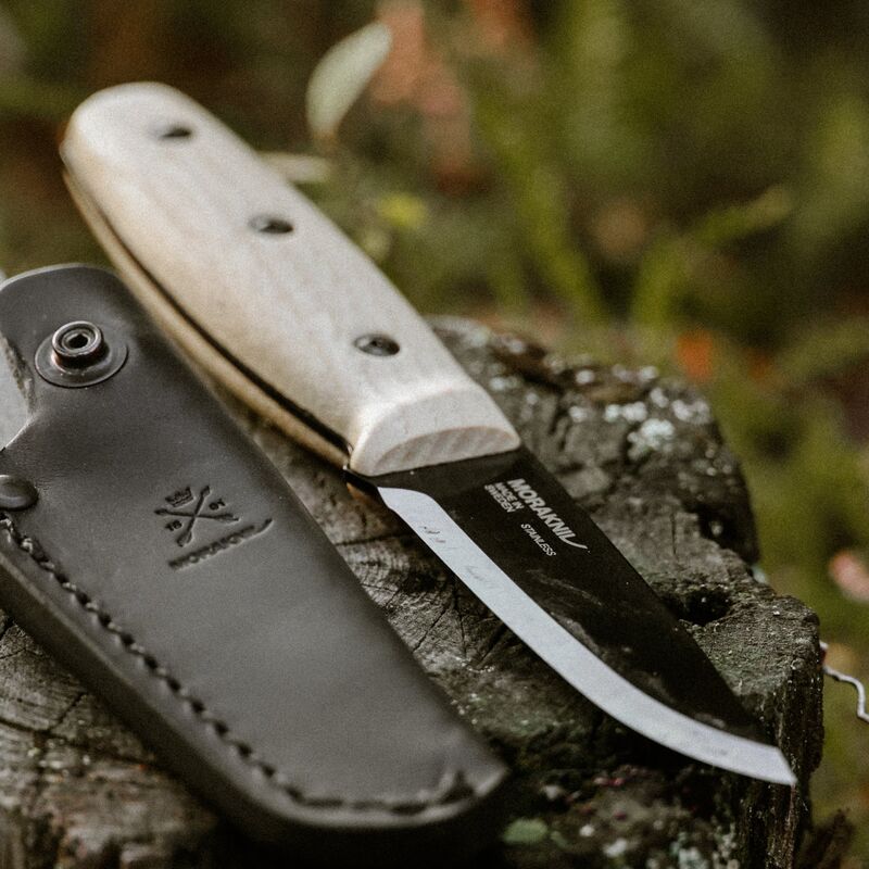 Finn BlackBlade (S) Ash Wood, puukko