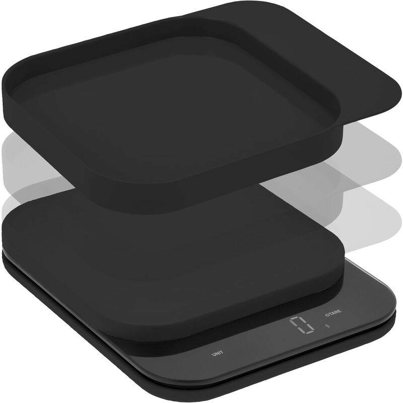 Mensura keittiövaaka, musta