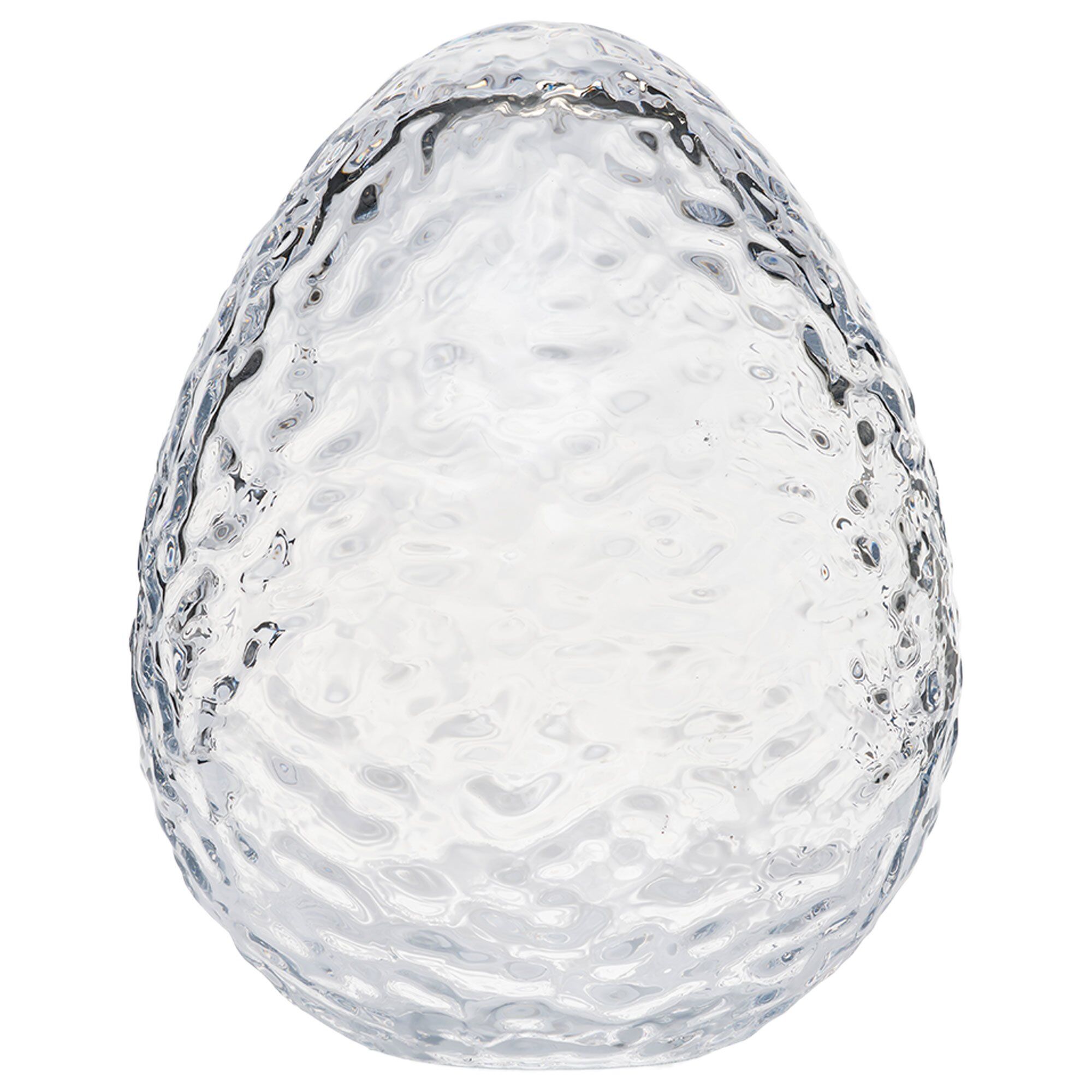 Cooee Design Gry påskepynt stående egg 12 cm Clear