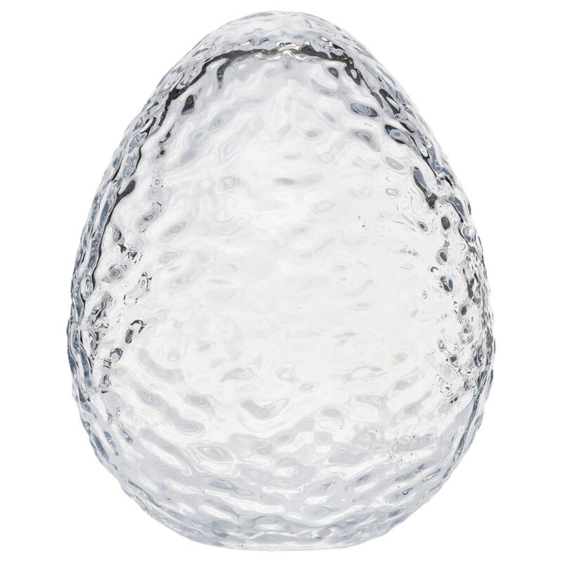 Gry æg påskepynt 16 cm, clear