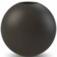 Ball vas, 20 cm, black