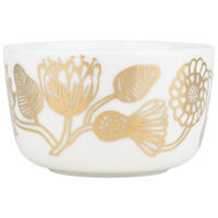 Tiara kulho 2,5 dl, valkoinen/kulta