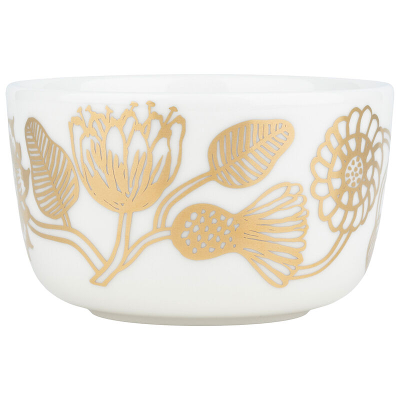 Tiara Skål 2,5 dl, hvid/guld