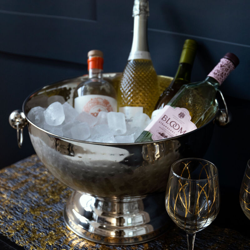 Champagnekjøler Hamret 37x25 cm