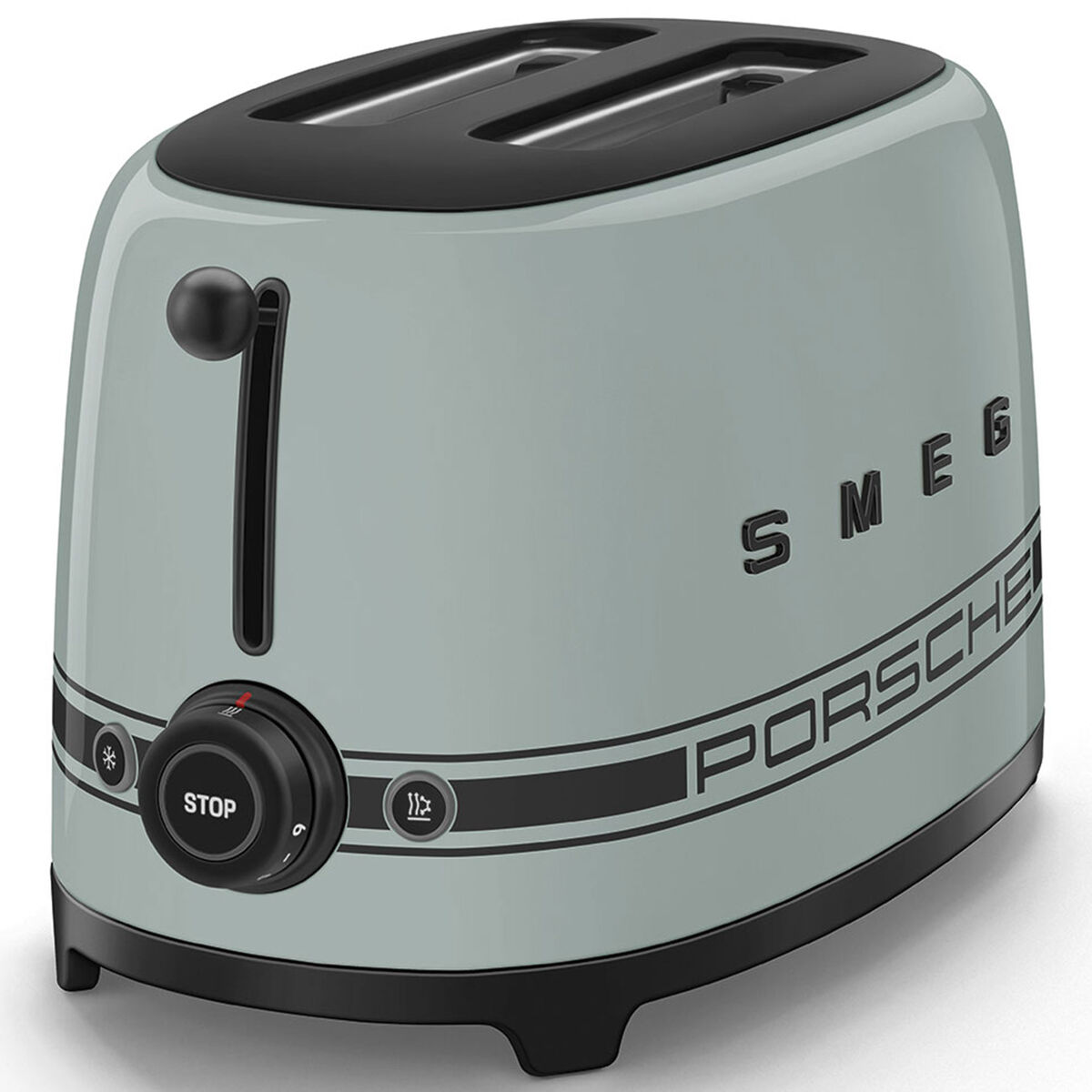 Porsche Special Edition brødrister 2 skiver, shade green