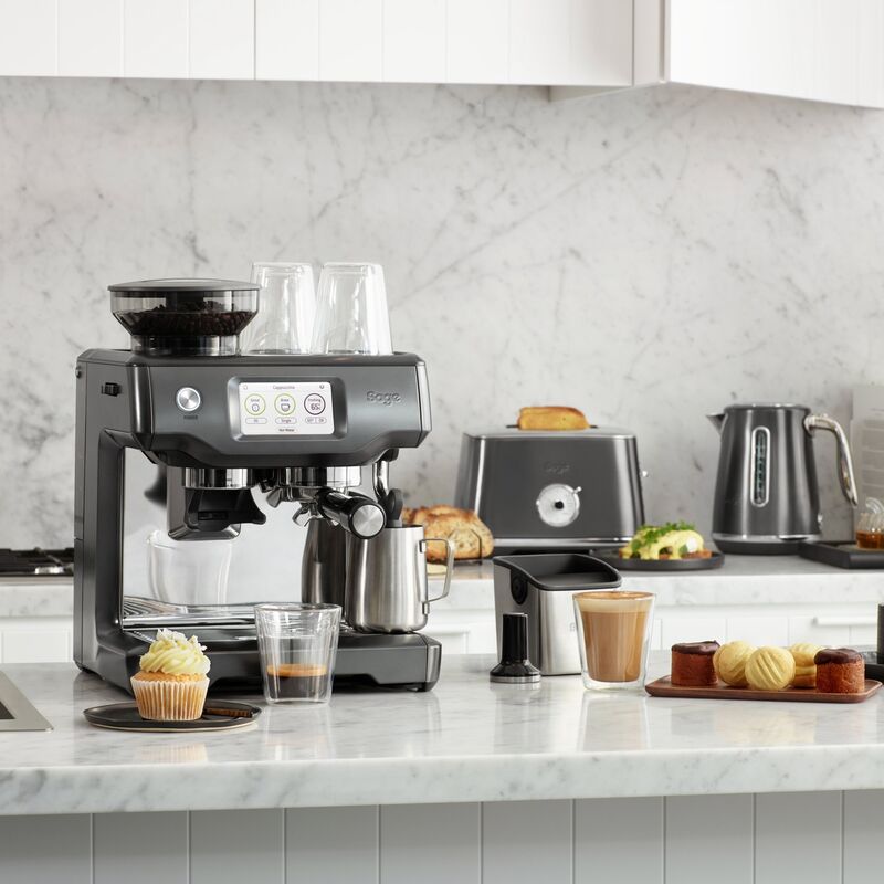 SES880BST The Barista Touch -espressokone, hiilenharmaa