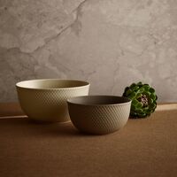 Rhombe Earth tarjoilukulho 22 cm, marmori