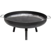 Bålpanne 60 cm. Karbonstål