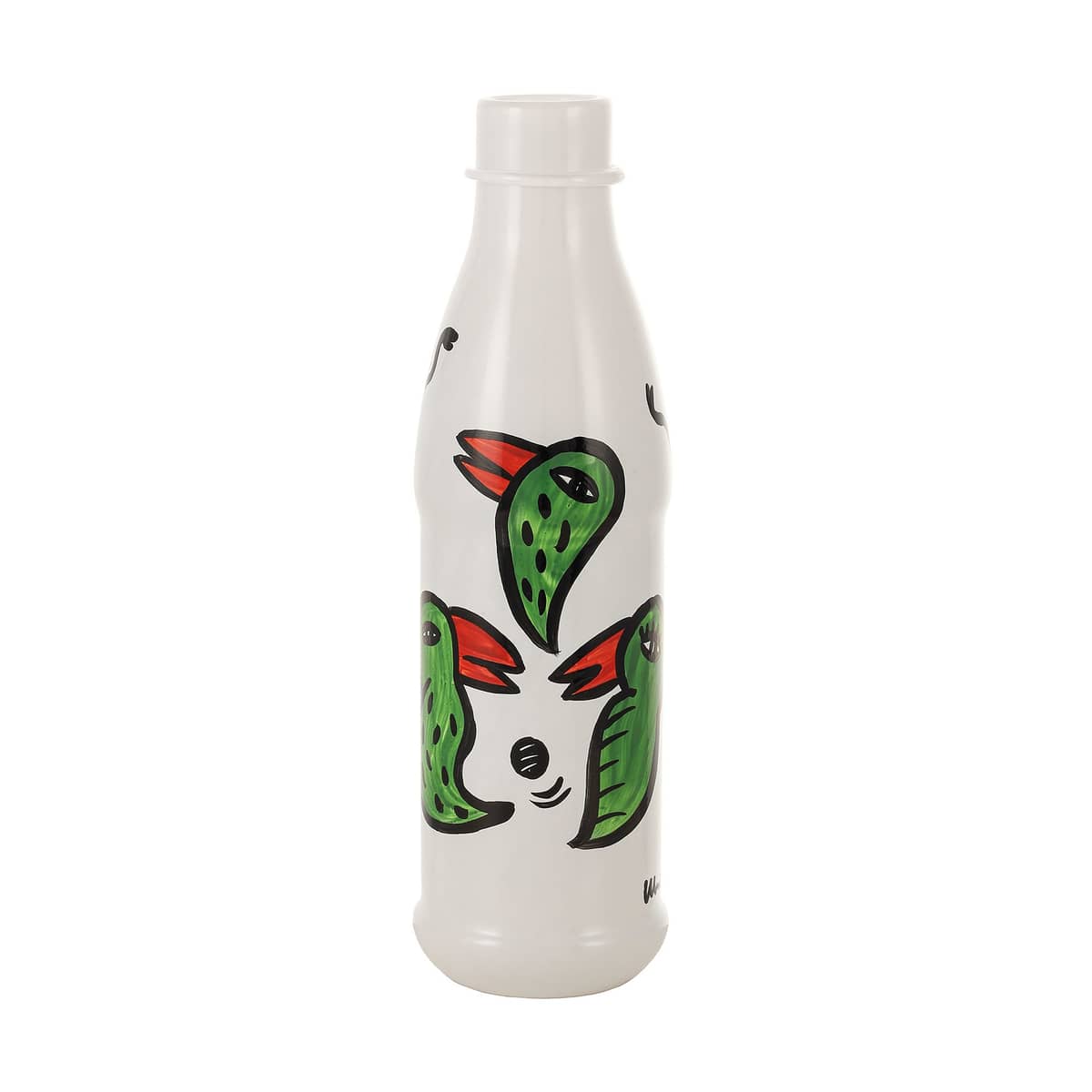 PET flaska, vit