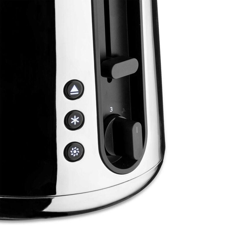 Toru brödrost, rostfritt stål