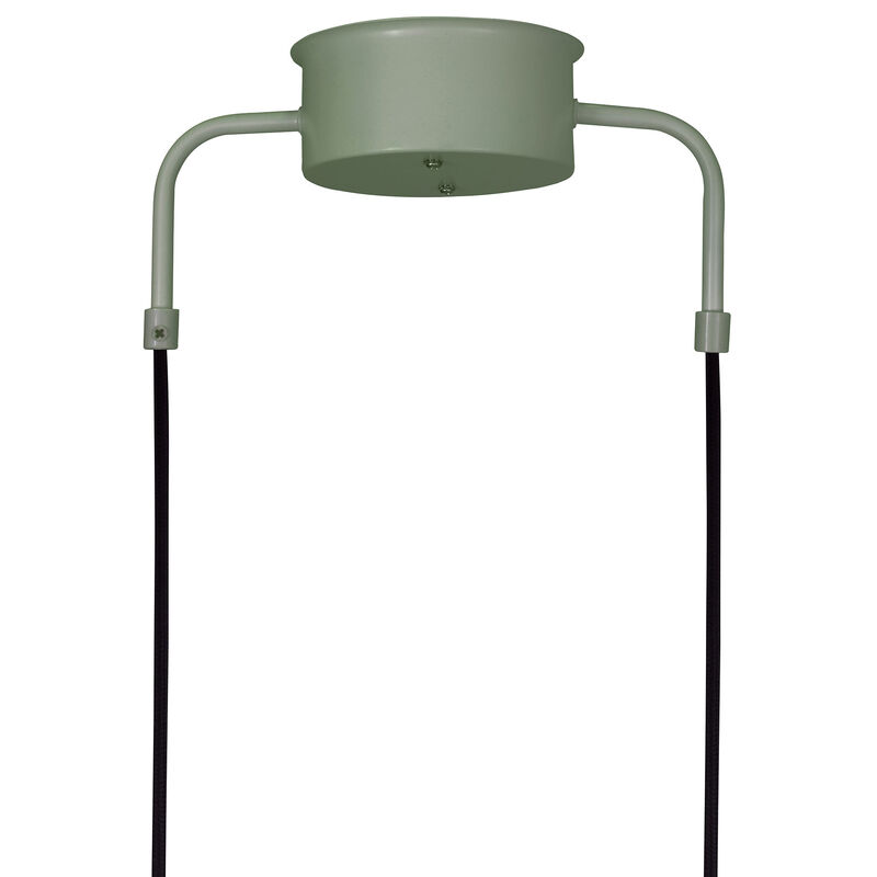 Pendel Curve 5 lampe, grøn