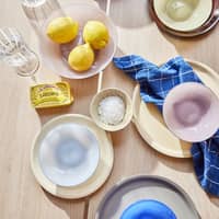 Yuka frokosttallerken, butter, pakke med 2