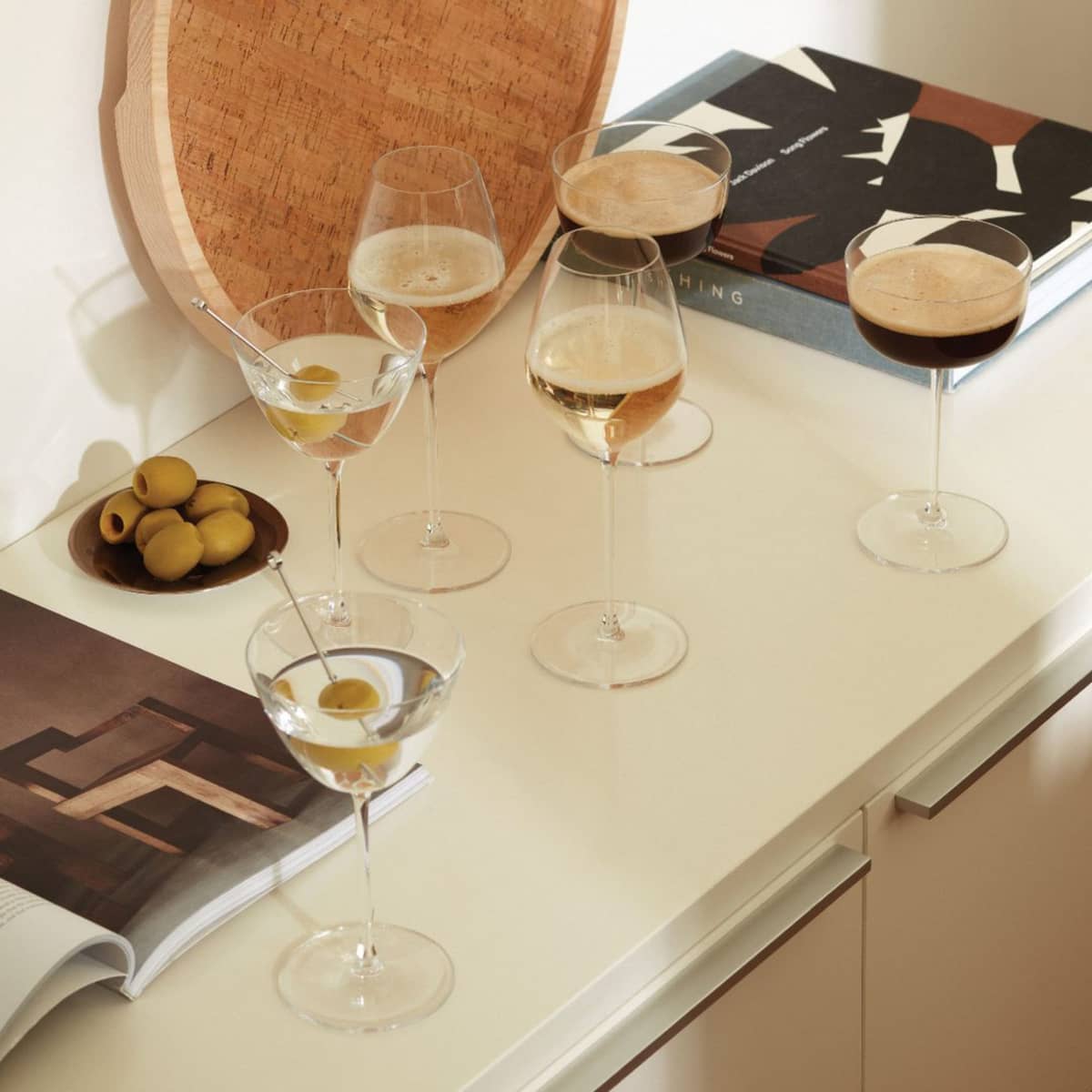 Champagneglas Borough 4 st