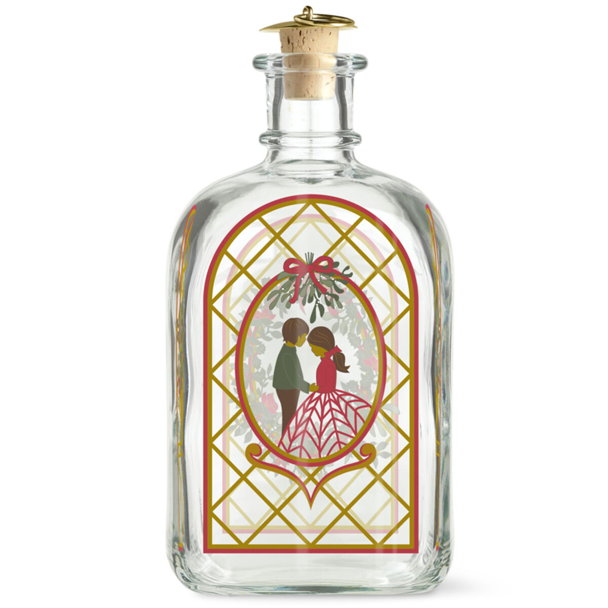 Holmegaard joulunapsipullo 2025 73 cl, multi